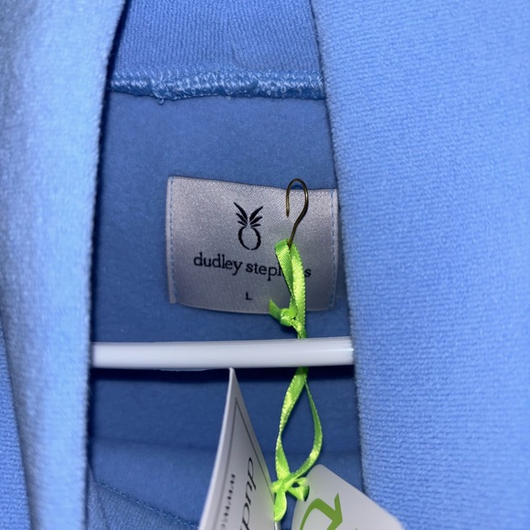 Dudley Stephens Greenpoint Turtleneck Periwinkle Blue Fleece Large New & W/Bag - Picture 7 of 11